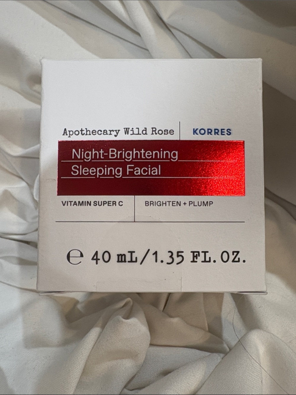 Korres Night-Brightening Sleeping Facial BNIB